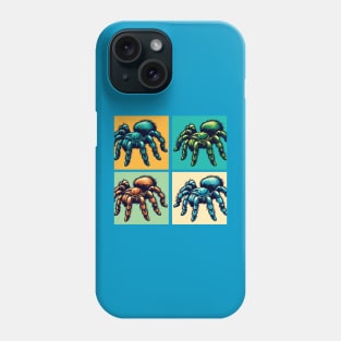 Pop Greenbottle Blue Tarantula - Cool Spider Phone Case