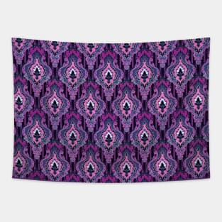 Vintage Purple Wallpaper Pattern Tapestry