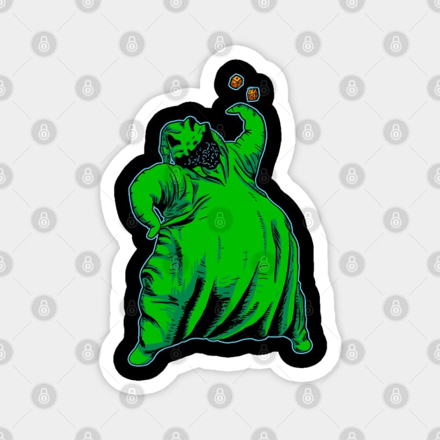 Oogie Boogie Magnet by Black Snow Comics