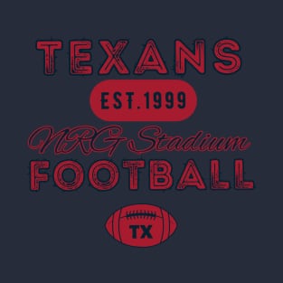 Houston Football Vintage Style T-Shirt