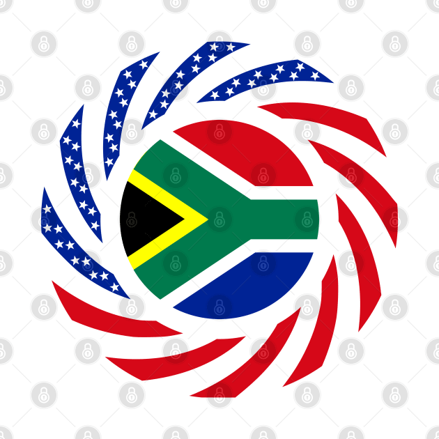 South African American Multinational Patriot Flag by Village Values