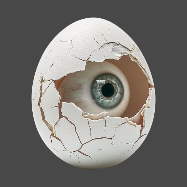 Egg Eye by DavidLoblaw