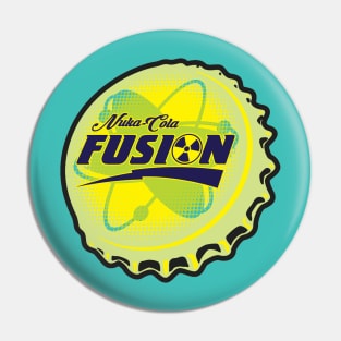 Vintage Atomic Soda Bottlecap Pin