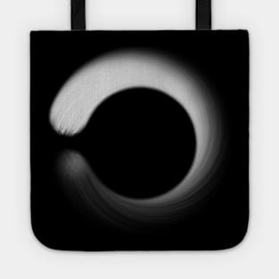 Zen Circle in white Tote