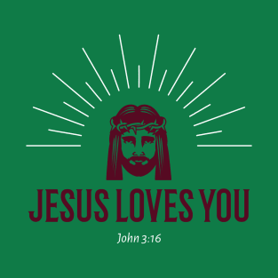 Jesus loves you T-Shirt