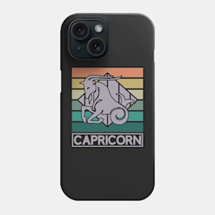 Capricorn Vintage Zodiac Phone Case