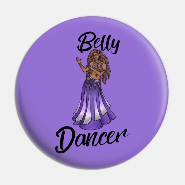 Belly Dancer Pin by bubbsnugg