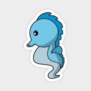 A Cute Seahorse Magnet