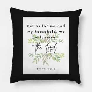 Joshua 24:15 | Bible verse Pillow