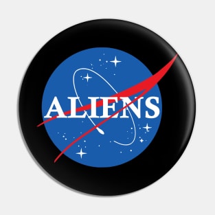 Nasa Aliens Pin