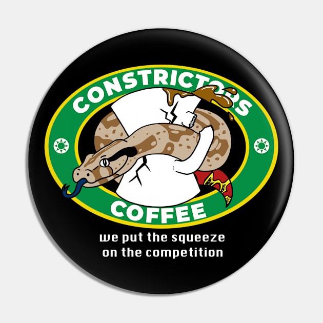 Constrictors Coffee Pin by SNK Kreatures