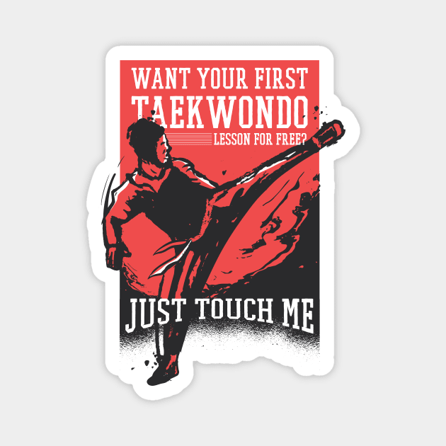 Taekwondo Lesson Magnet by 2P-Design