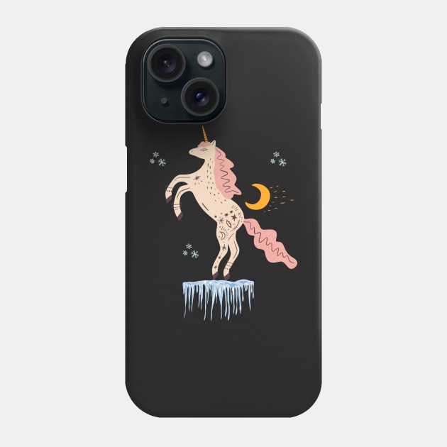 Christmas Evil Unicorn Phone Case by Totalove