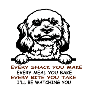 Every Snack You Make Dog Shirt Cocker Spaniel T-Shirt