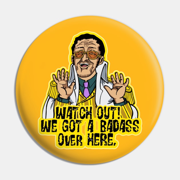 Kizaru is a Badass Pin by jackbrimstone