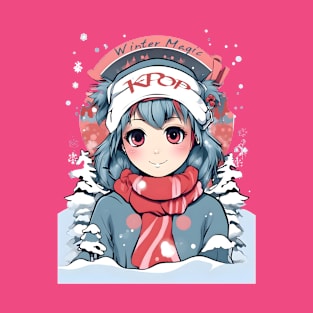 Winter Magic with K- Pop T-Shirt