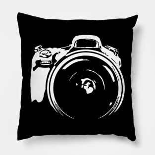 Camera DSLR Ultra Wide-Angle Lens Photographer Pillow