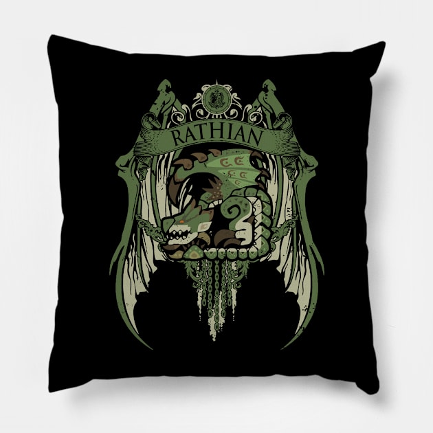 RATHIAN - CREST EDITION Pillow by Exion Crew