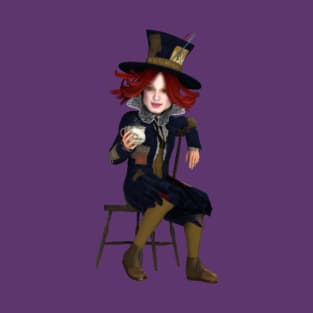 Wonderland Mad Hatter Portrait T-Shirt