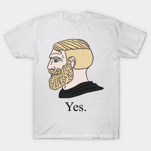 Funny Chad Yes - Yes Chad Meme - Yes Face Meme Cap for Sale by Be Cool