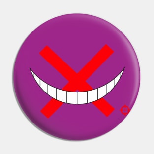 Koro sensei mistake face Pin