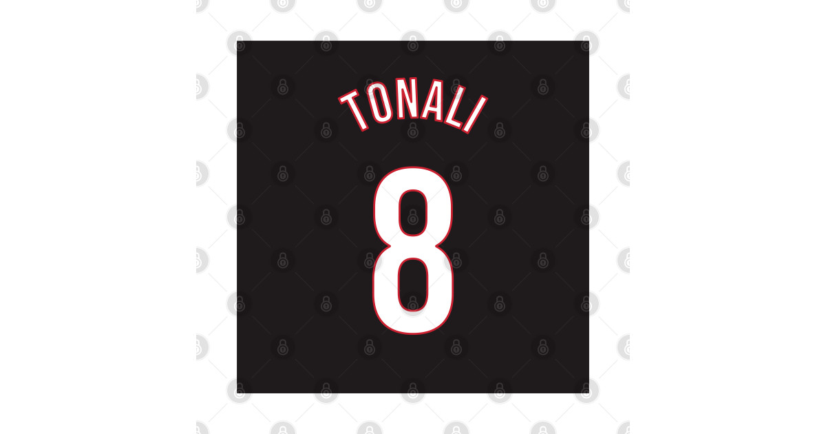 Tonali 8 Home Kit 22/23 Season Sandro Tonali TShirt TeePublic
