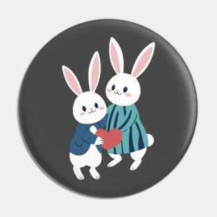 Bunny Mother Pin