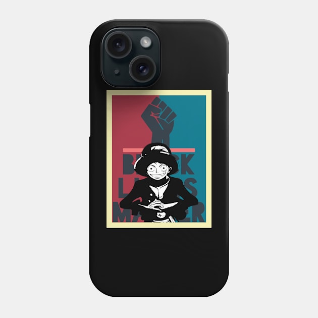 ONE PIECE T-SHIRT FUN T-SHIRT PO010 Phone Case by Huko