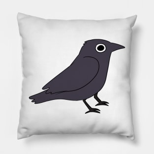 Cute crow Pillow