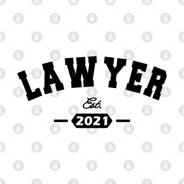 Lawyer - Lawyer Est. 2021 by KC Happy Shop