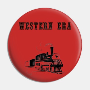 Western Era - Steam Train Pin