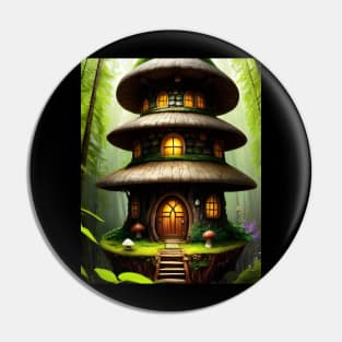 Mushroom House 01 Pin