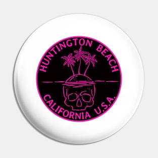 Huntington Beach California Surfing Surf Pin