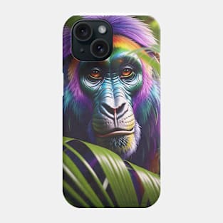 Rainbow Ape Phone Case