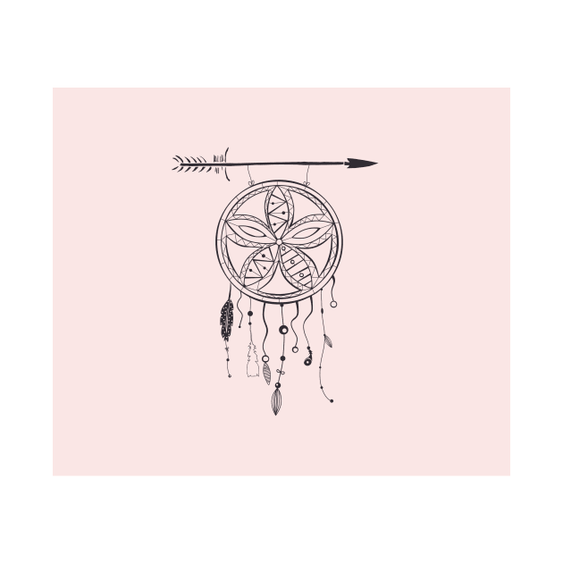 Blush dreamcatcher by RoseAesthetic