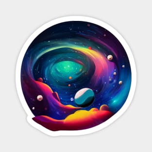 Abstract galaxy Magnet