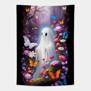 Flower ghost Tapestry