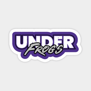 Underfrogs // Funny College Football in Fort Worth Magnet