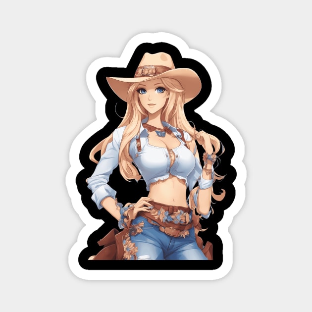 Farm Girl Magnet by animegirlnft