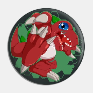 Tyranomon Chibi Pin