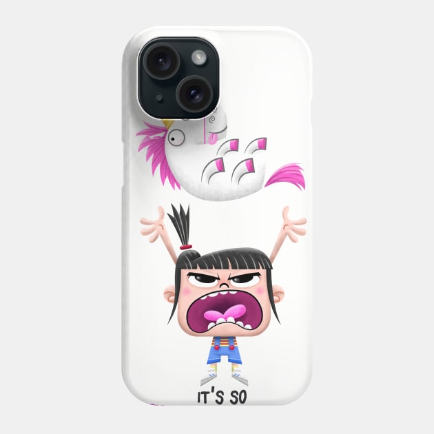 It's So Fluffy! Phone Case by Xander13