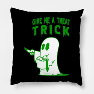 TREATS - Green Pillow