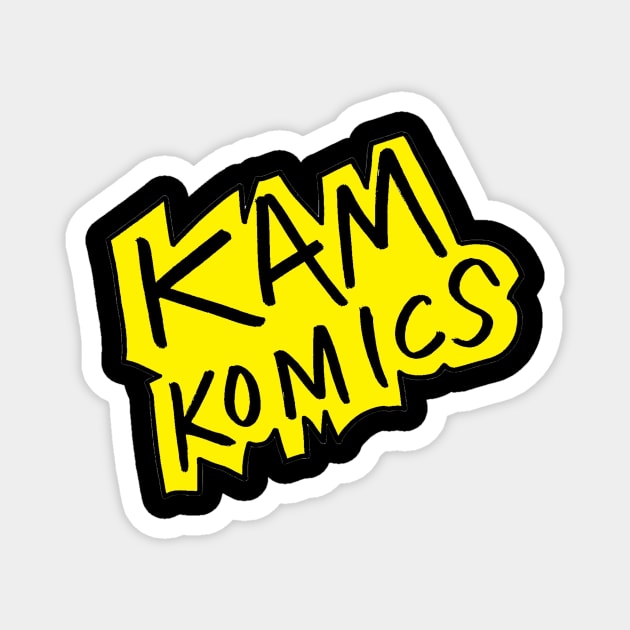 Kam Komics_art shrit Magnet by Kam Komics 