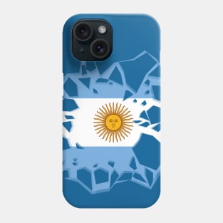 Argentina Distressed patterns Phone Case