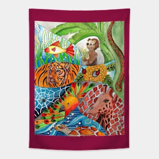 animalworld Tapestry