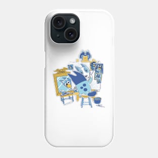 happy bluey funny Phone Case