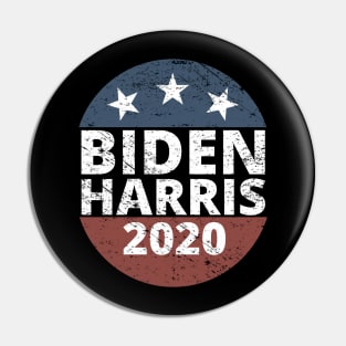 Biden Harris 2020 Vintage Button Distressed Design Pin