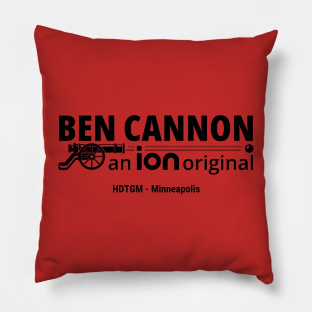 Cannon Pillow by How Did This Get Made?