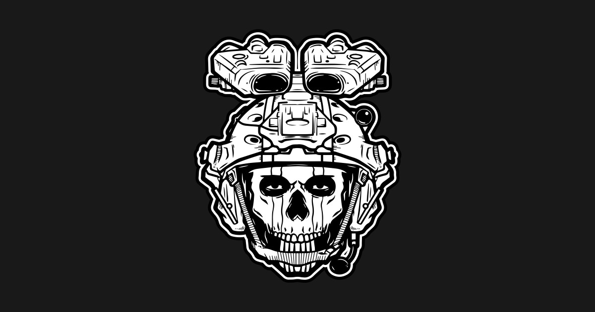 GHOST - Modern Warfare - T-Shirt | TeePublic