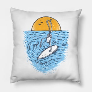 Death Surfer Pillow